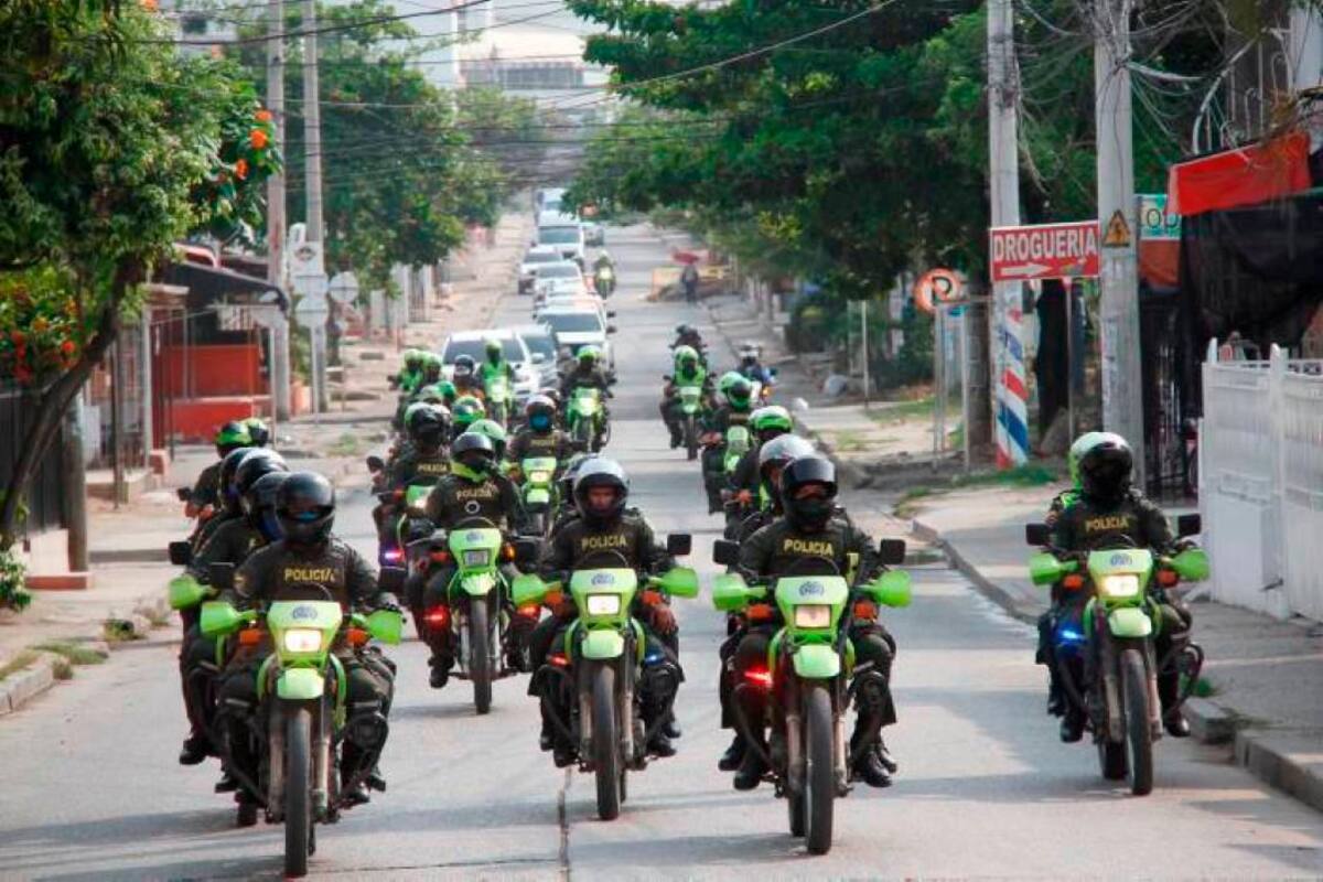 El fin de semana dejó como resultado 25 capturados, en Cartagena