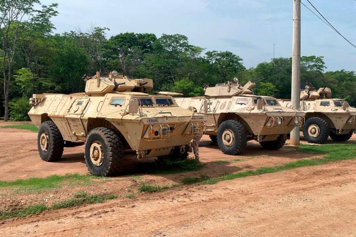 Llegan vehículos blindados al sur de Bolívar para garantizar la seguridad