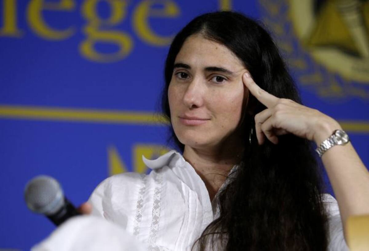 Yoani Sánchez. AP Lynne Sladky