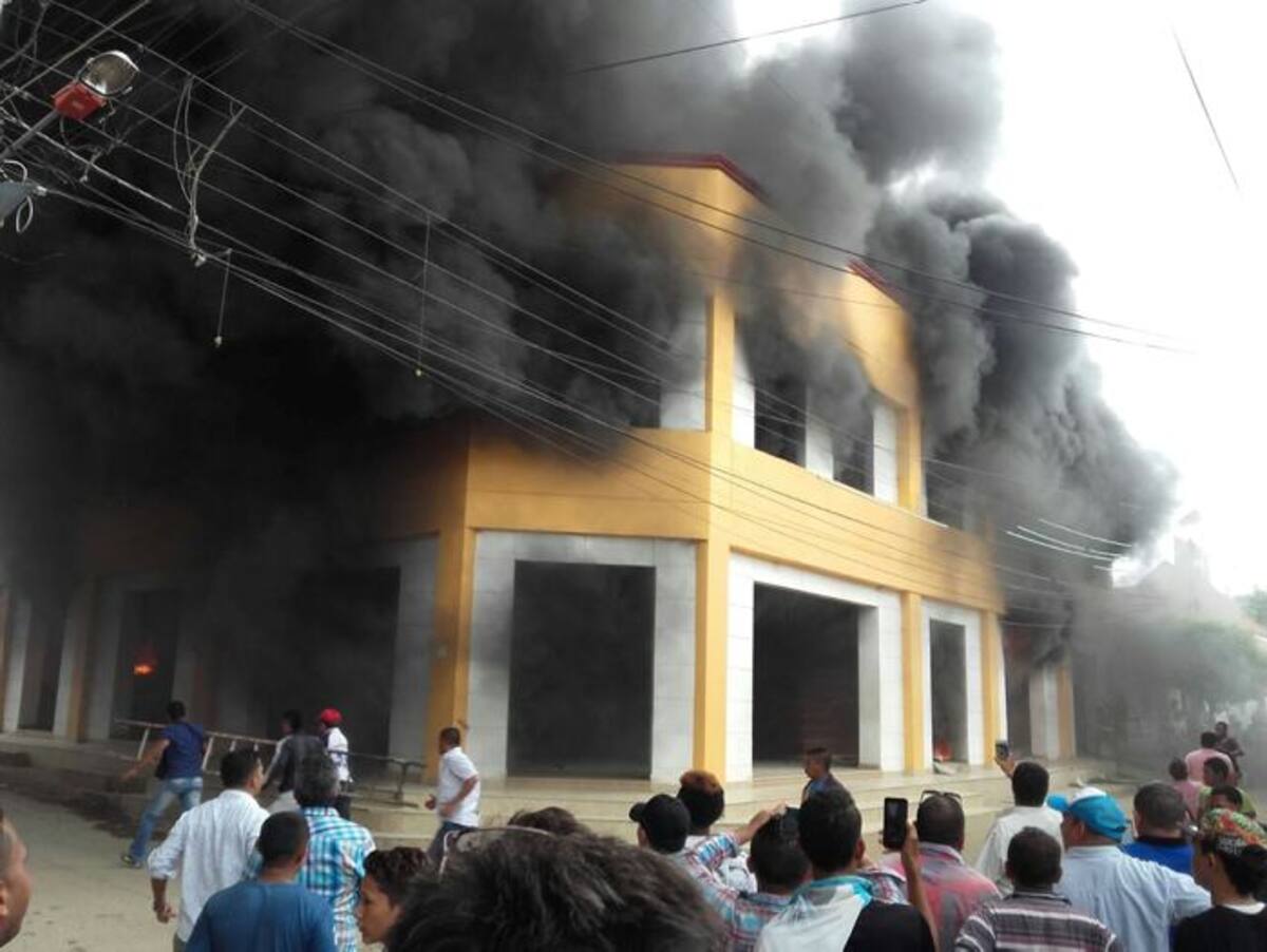 En el incendio 18 personas resultaron heridas. LILA LEYVA VILLARREAL