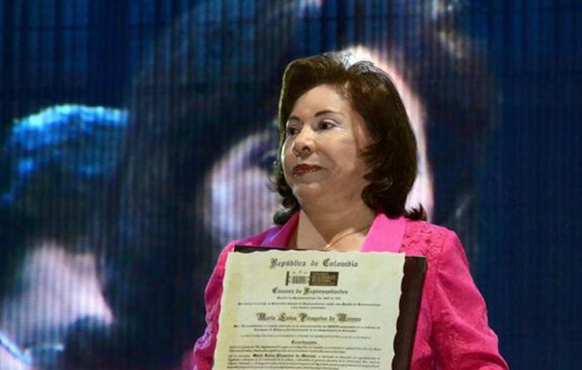 María Luisa Piraquive. COLPRENSA