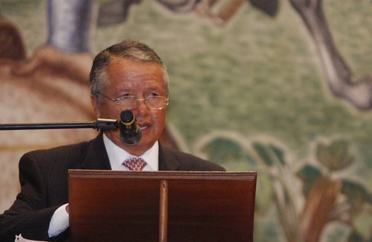 En la foto, Alfonso Vargas Rincón, presidente de esa corporación judicial Colprensa