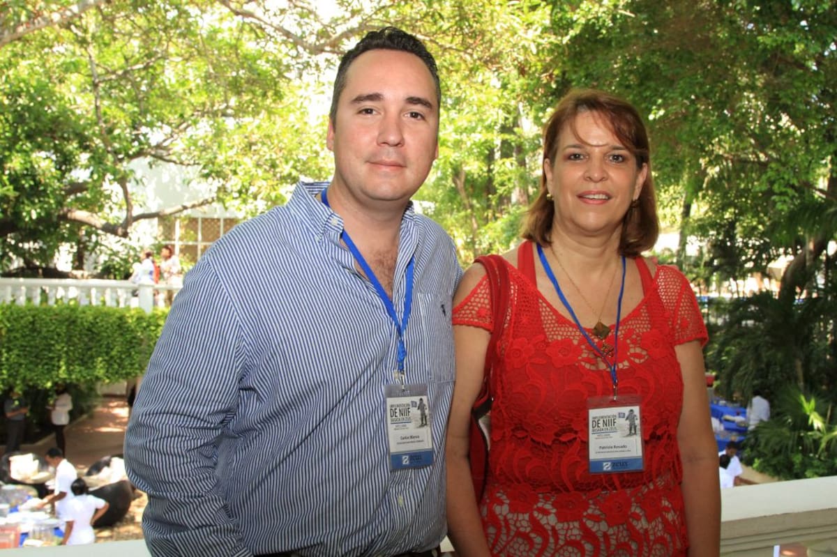 Carlos Blanco y Patricia Rosado.