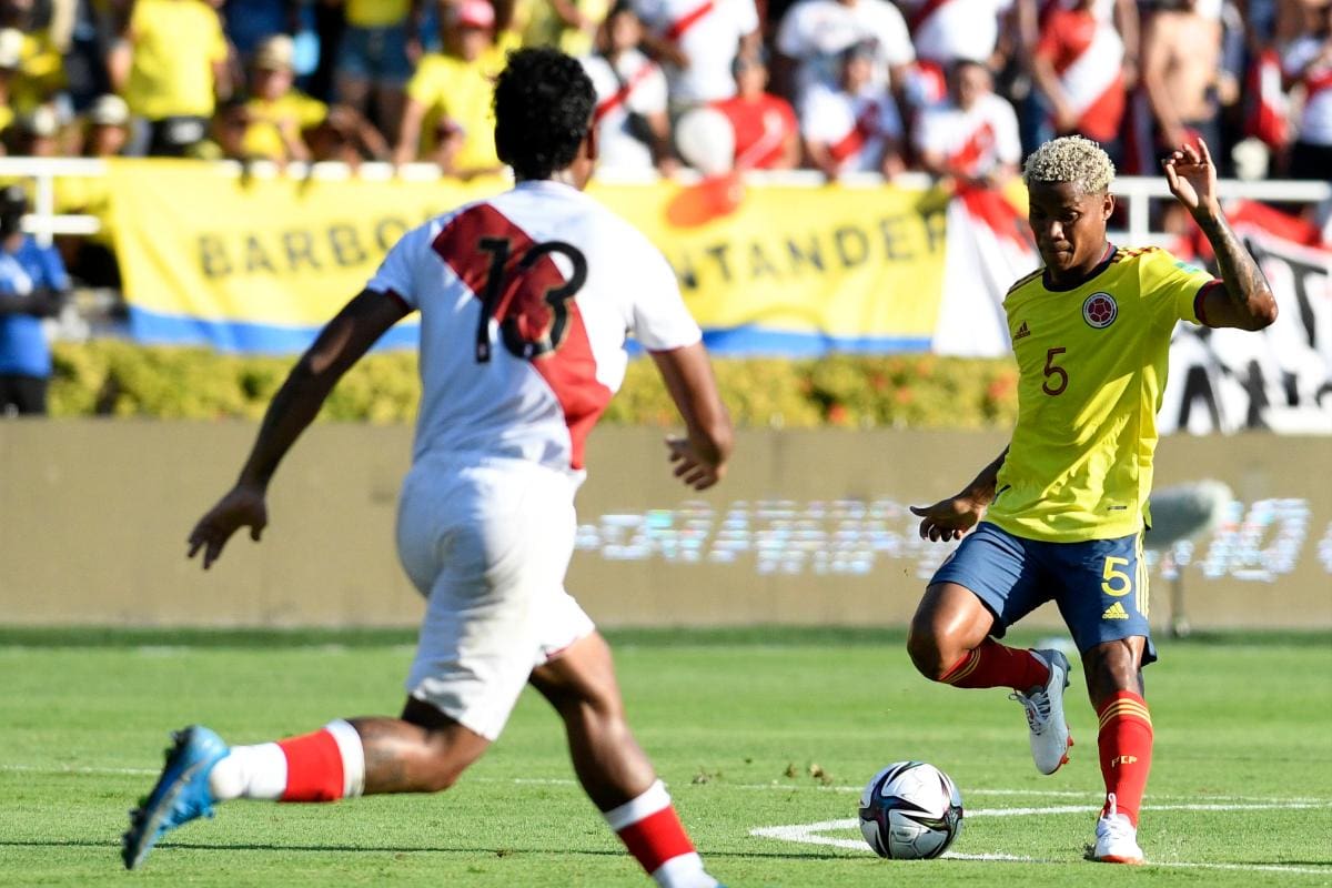 Colombia cayó ante Perú y ve de lejos a Catar 2022