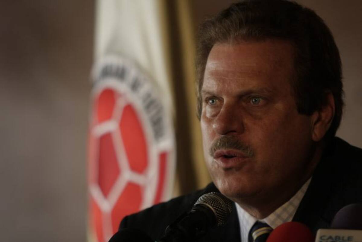 Ramón Jesurum, presidente de la Dimayor. COLPRENSA