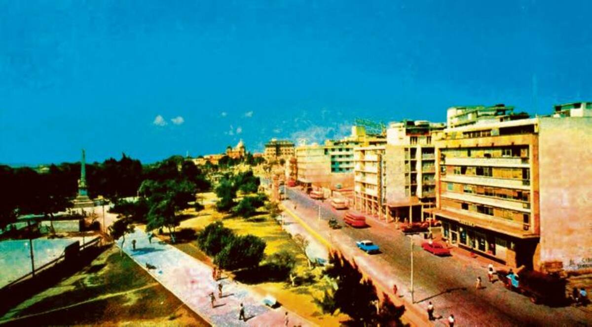 1964: Parque del Centenario, una panorámica.
