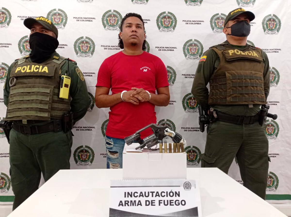 Eduar Kenia Fortis Molina, alias ‘el Perra’, está capturado.