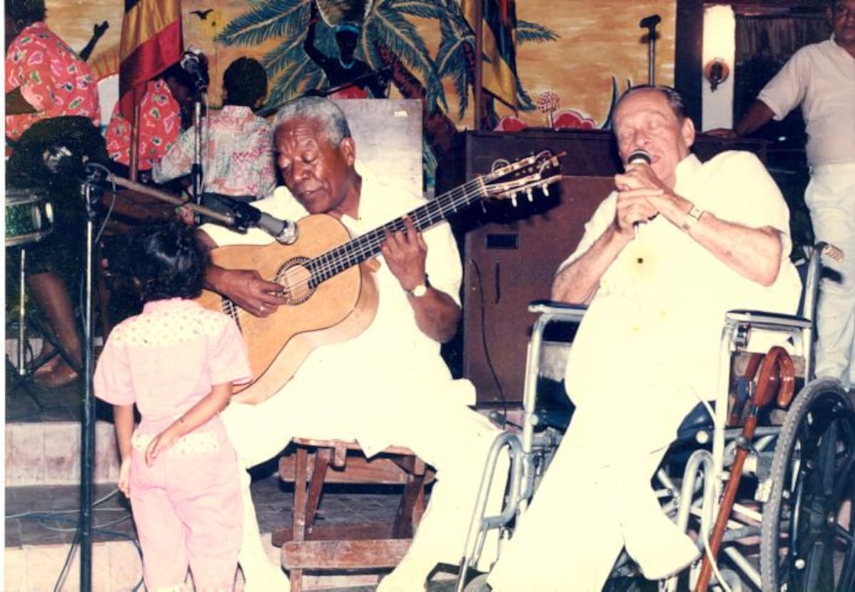 El inolvidable Sofronín Martínez y Ramón "Tito" de Zubiría. cortesía