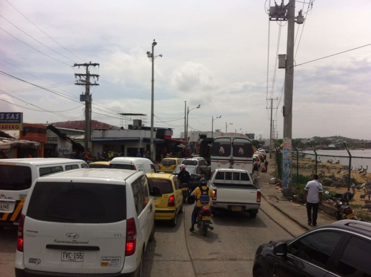 El despeje se inició a las 5 de la mañana. EL UNIVERSAL