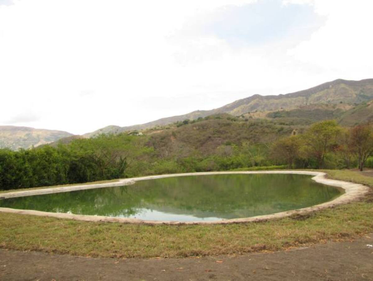 Laguna artificial, donde los concursantes tendrán distintas pruebas. SANTIAGO PREDICADO- ELUNIVERSAL.COM.CO