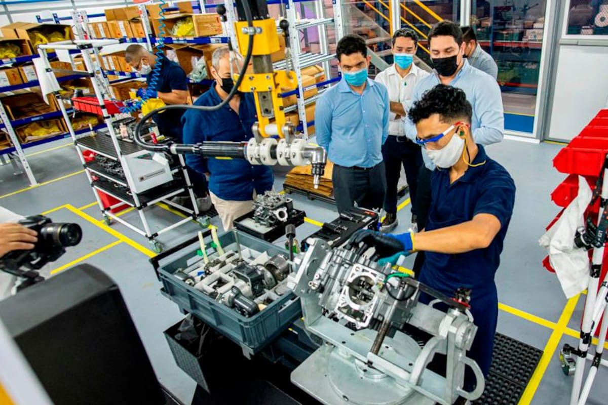 Motores para motocicletas se producen en Cartagena