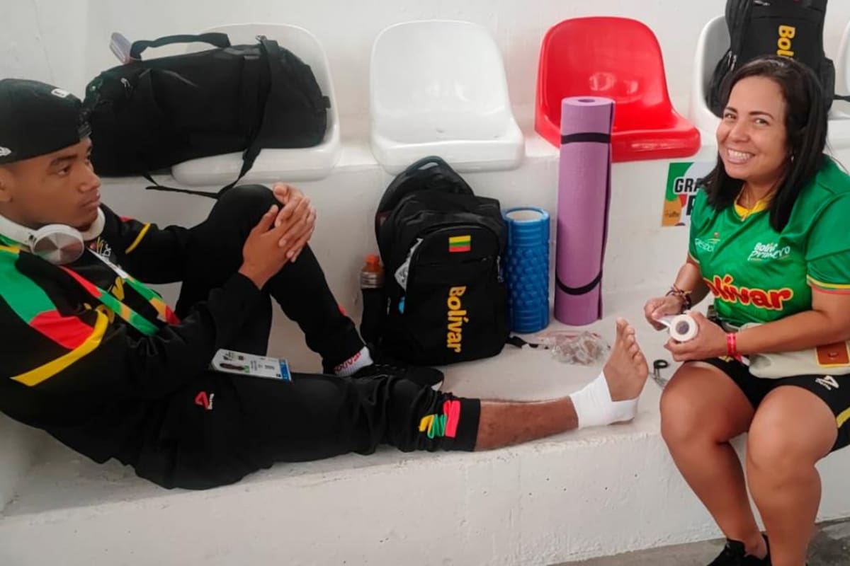 Eblin Castellón, 24 horas del día disponible para los deportistas de Bolívar