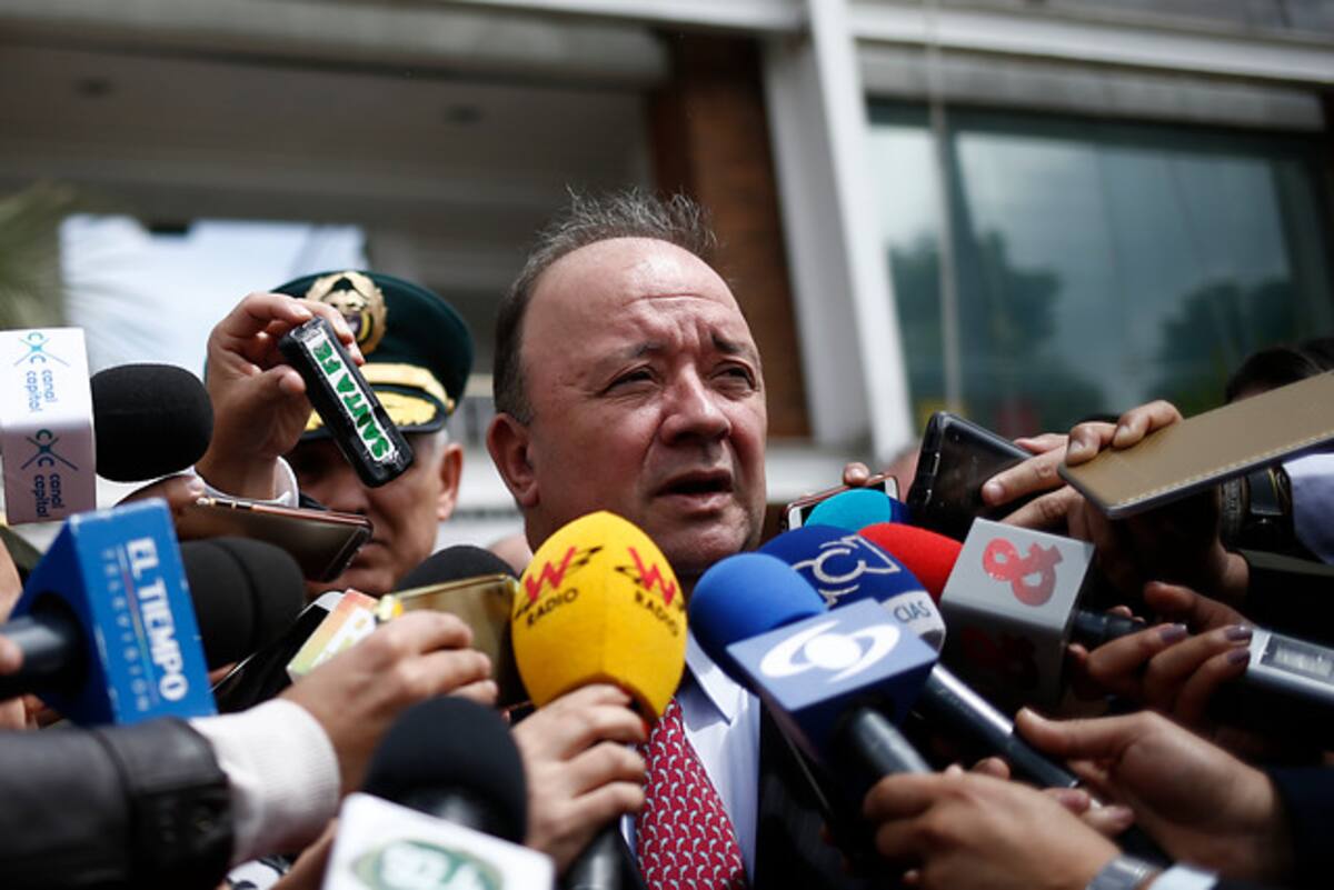 El ministro de Defensa, Luis Carlos Villegas. COLPRENSA
