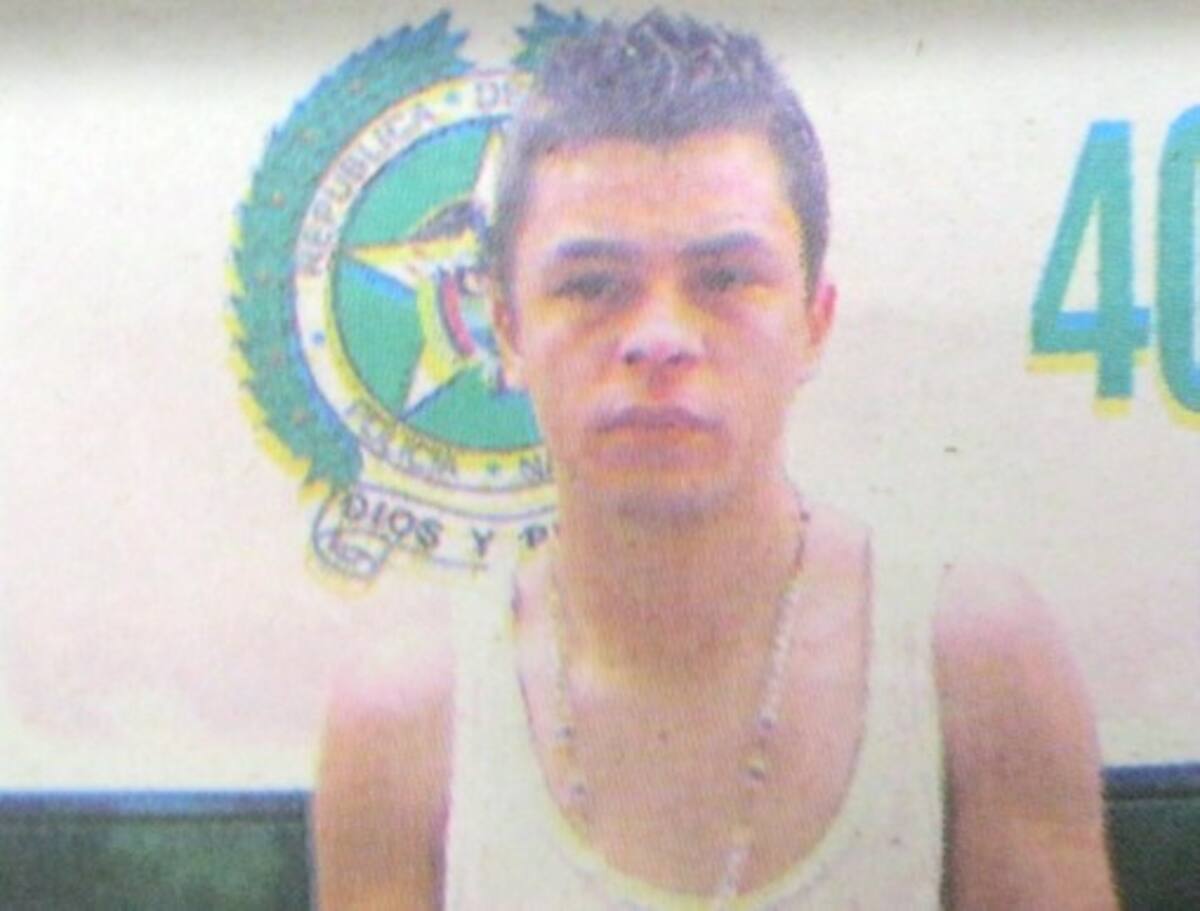 José Rico, capturado por la policía.