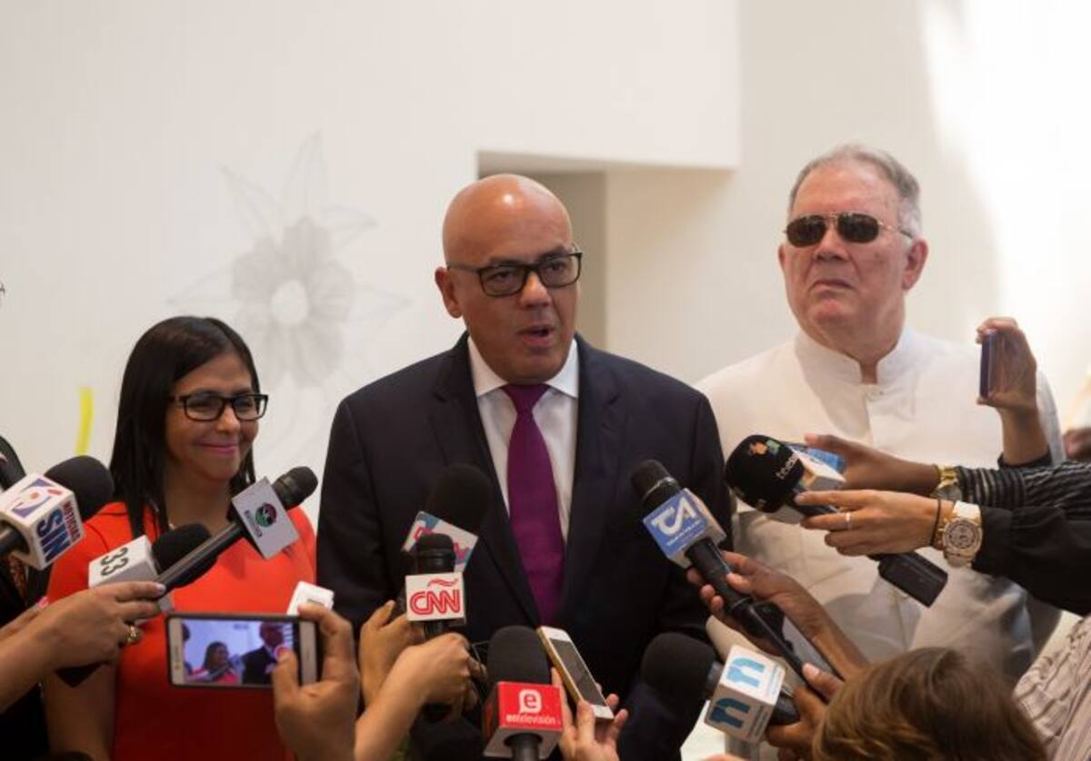 El alcalde de Caracas, Jorge Rodríguez. EFE