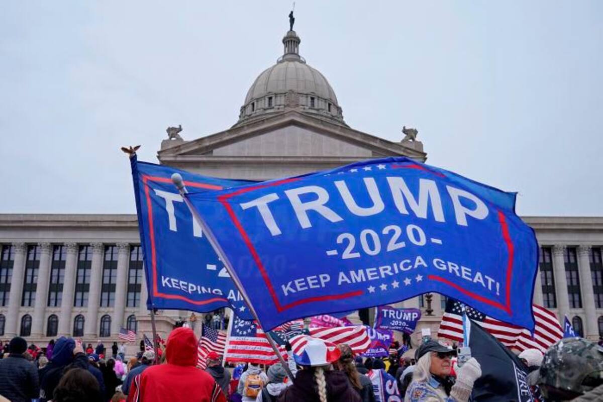 Miles de seguidores de Trump se toman el capitolio de EEUU