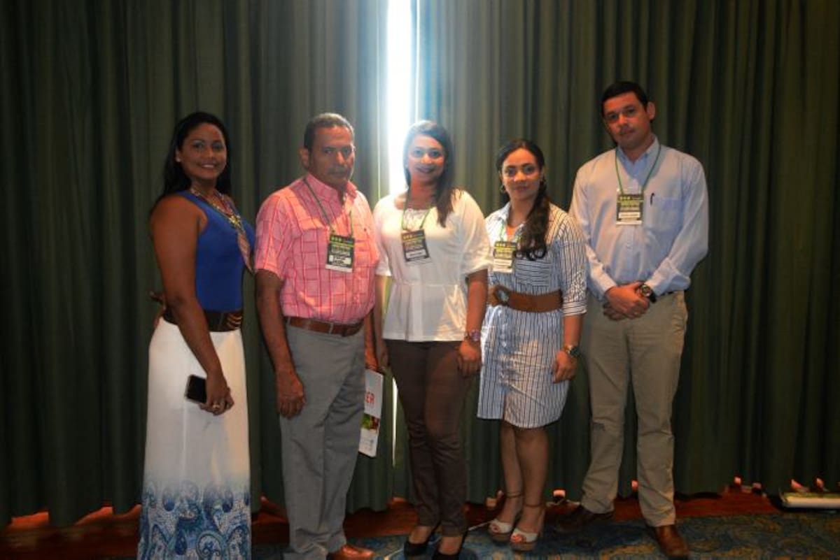 Jennifer Del Río, Cristian Campo, Naomi López, Belkys Martínez y Antonio Junieles. CORTESÍA