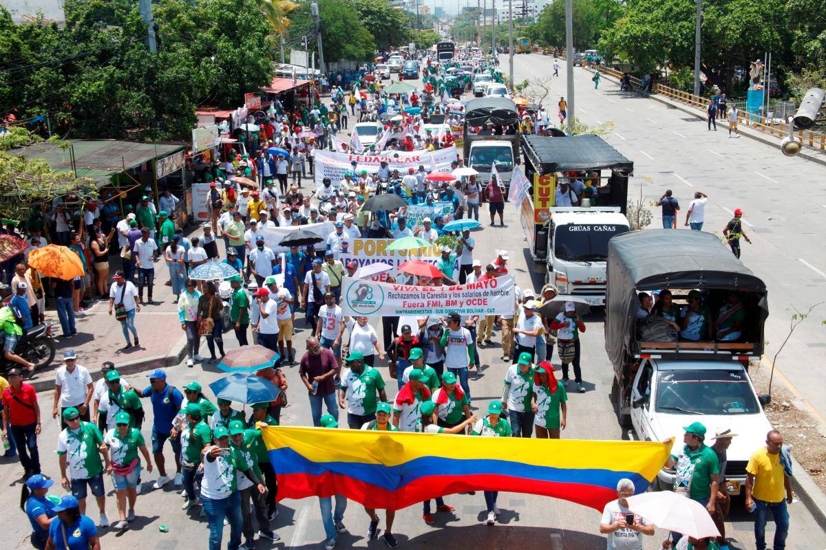 ¡Recuerde! Este será el recorrido de la marcha del 1 de mayo en Cartagena
