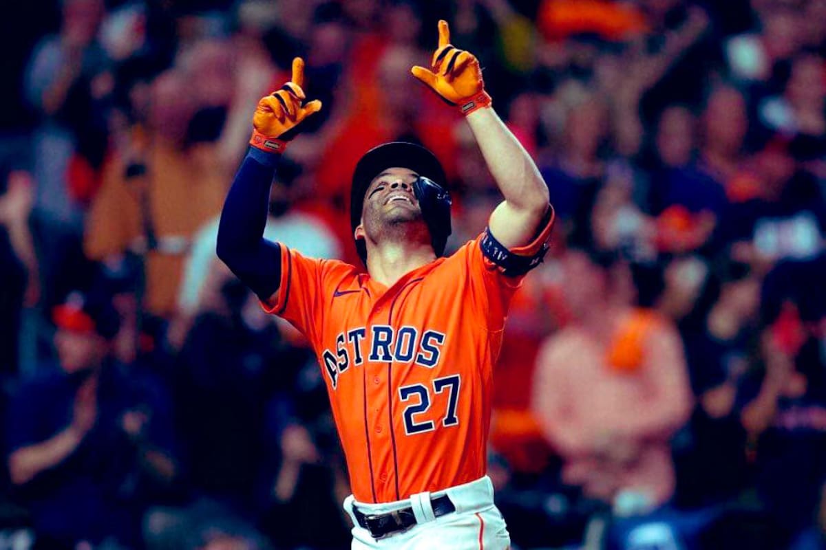 Altuve y Astros firman nuevo contrato, por otros 125 millones, de 2025 al 29