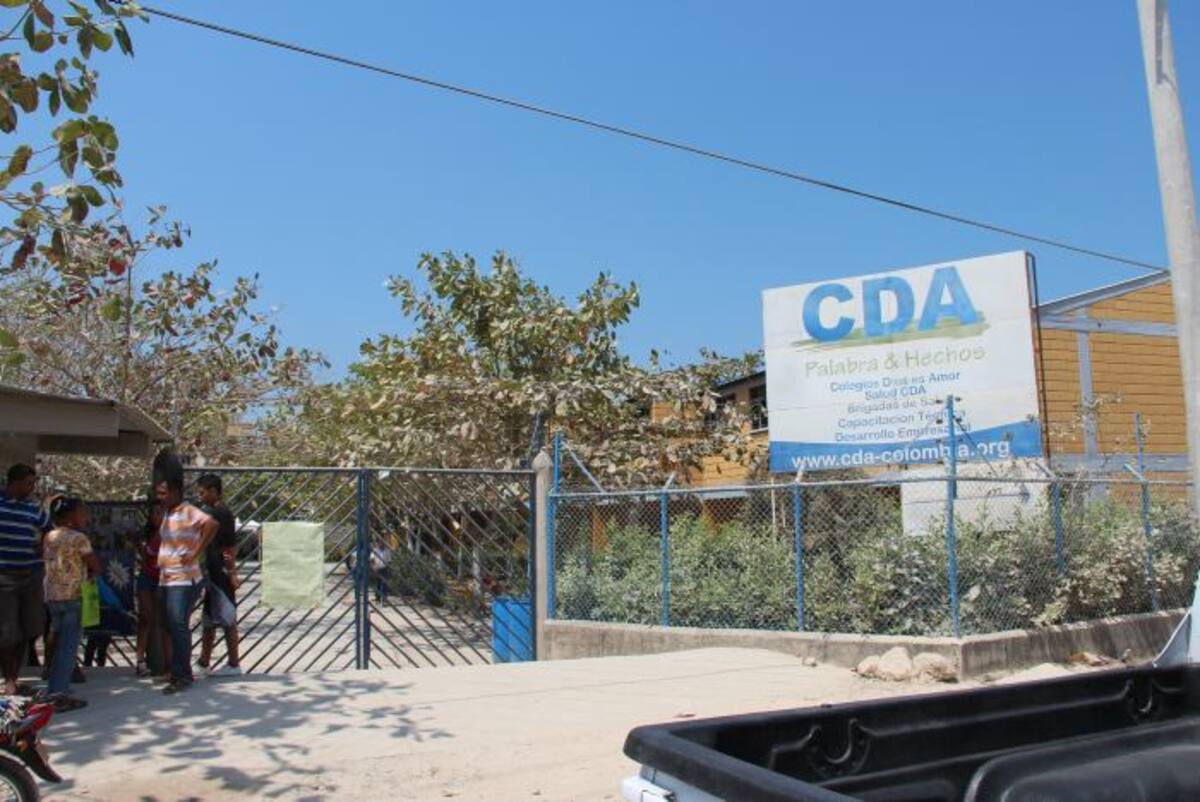 Colegio Dios es Amor, institución privada, con la que el Distrito contrató en años anteriores los servicios de educación. ANTONIO CANCHILA GARCÍA - ELUNIVERSAL.COM.CO