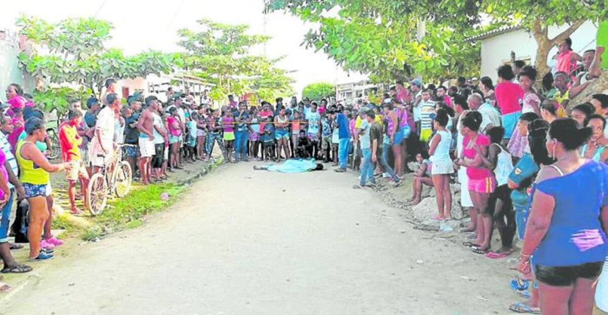 Deivi Martínez Santana recibió un balazo en el pecho.