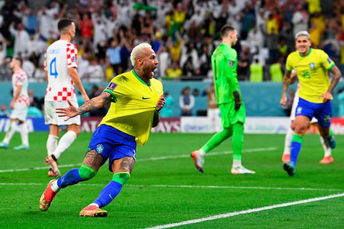 Neymar igualó a Pelé como máximo anotador de Brasil