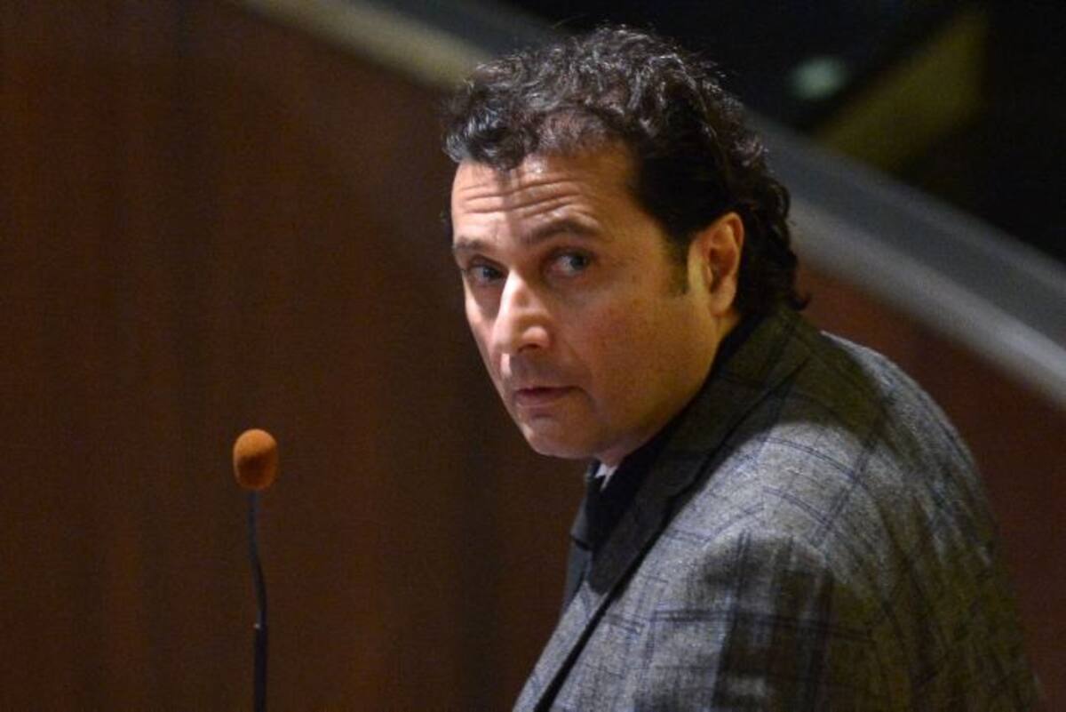 Francesco Schettino, capitán del Costa Concordia. AFP ALBERTO PIZZOLI