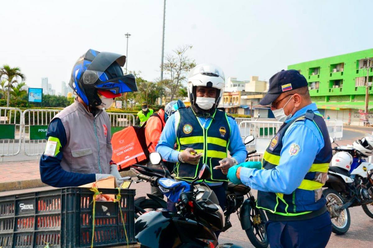 DATT ha impuesto 2.751 comparendos a conductores durante la cuarentena