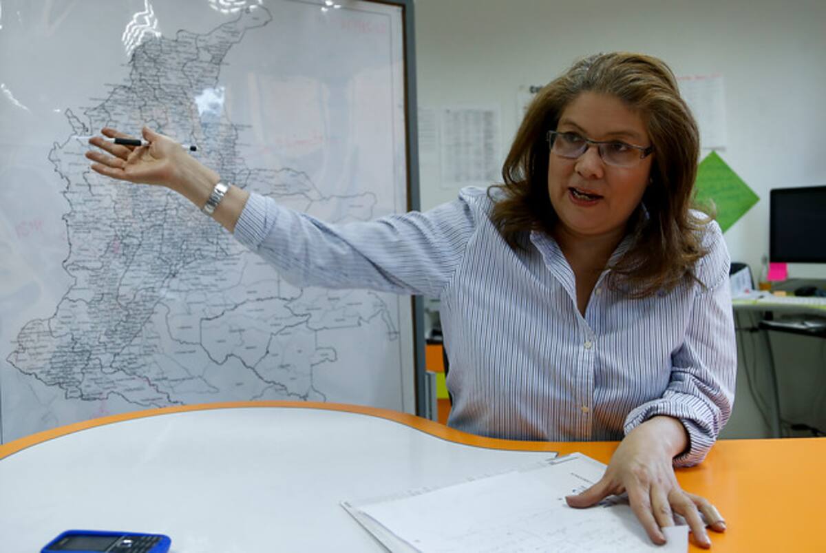 Alejandra Barrios, directora de la Misión de Observación Electoral (MOE) COLPRENSA