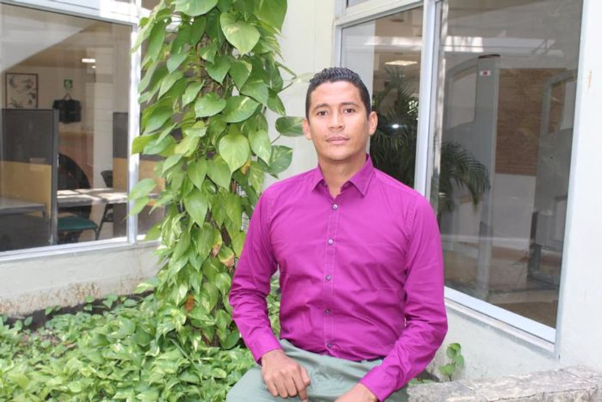 Dayro Carrasquilla, su tesis fue laureada por la Universidad Nacional, sede de Medellín. Cortesía