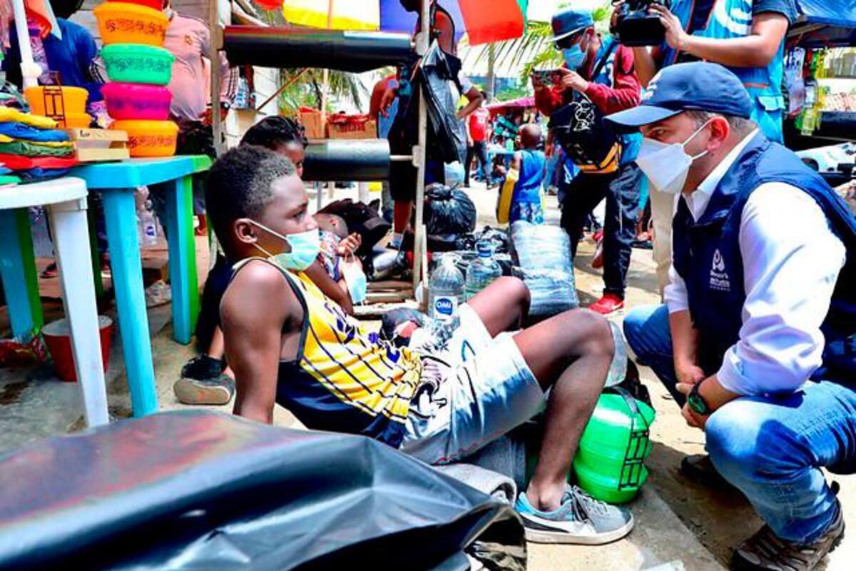 En promedio, 180 migrantes se están devolviendo de Necoclí a Medellín cada día