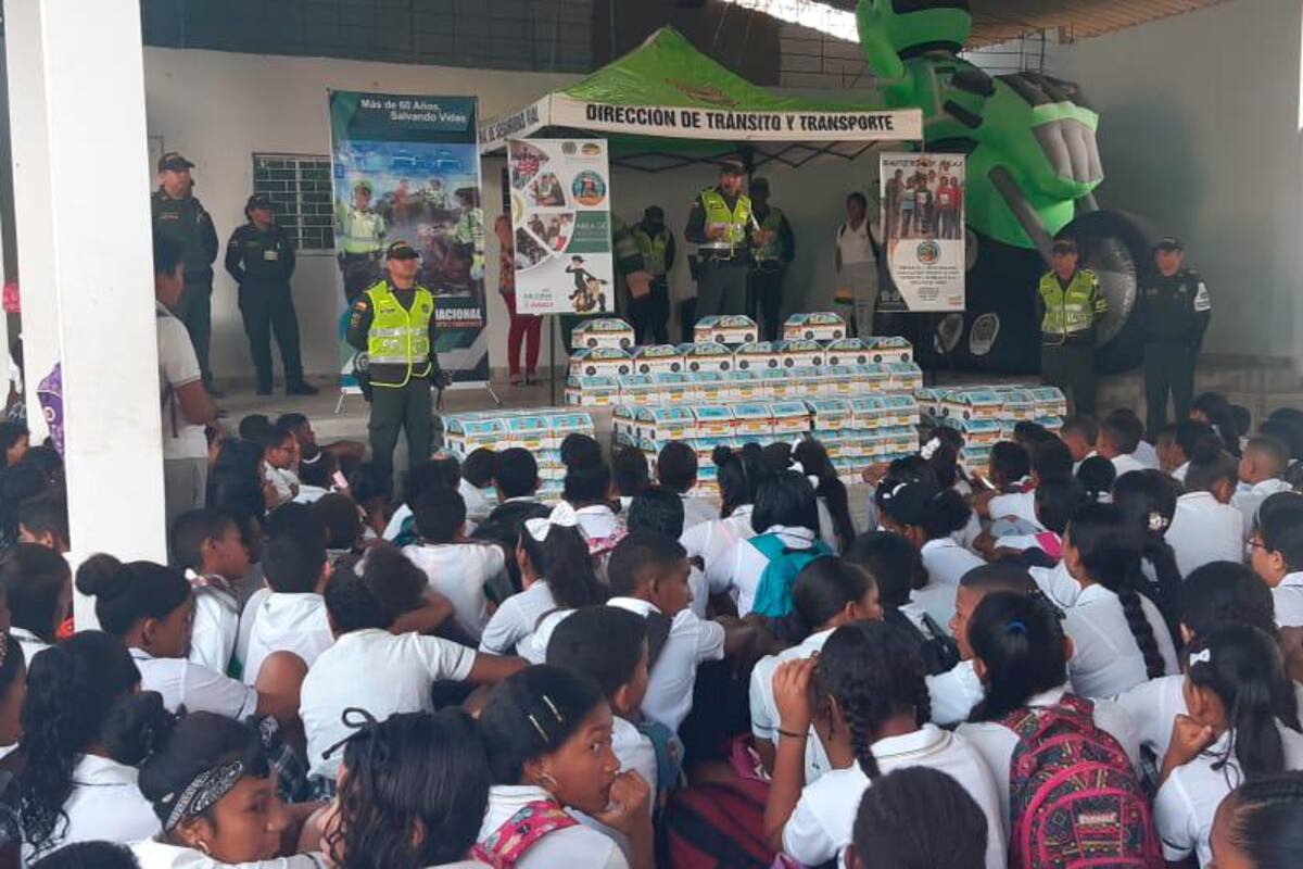 “Regreso a clases seguro”, plan que lanzó la Policía Nacional desde Arjona