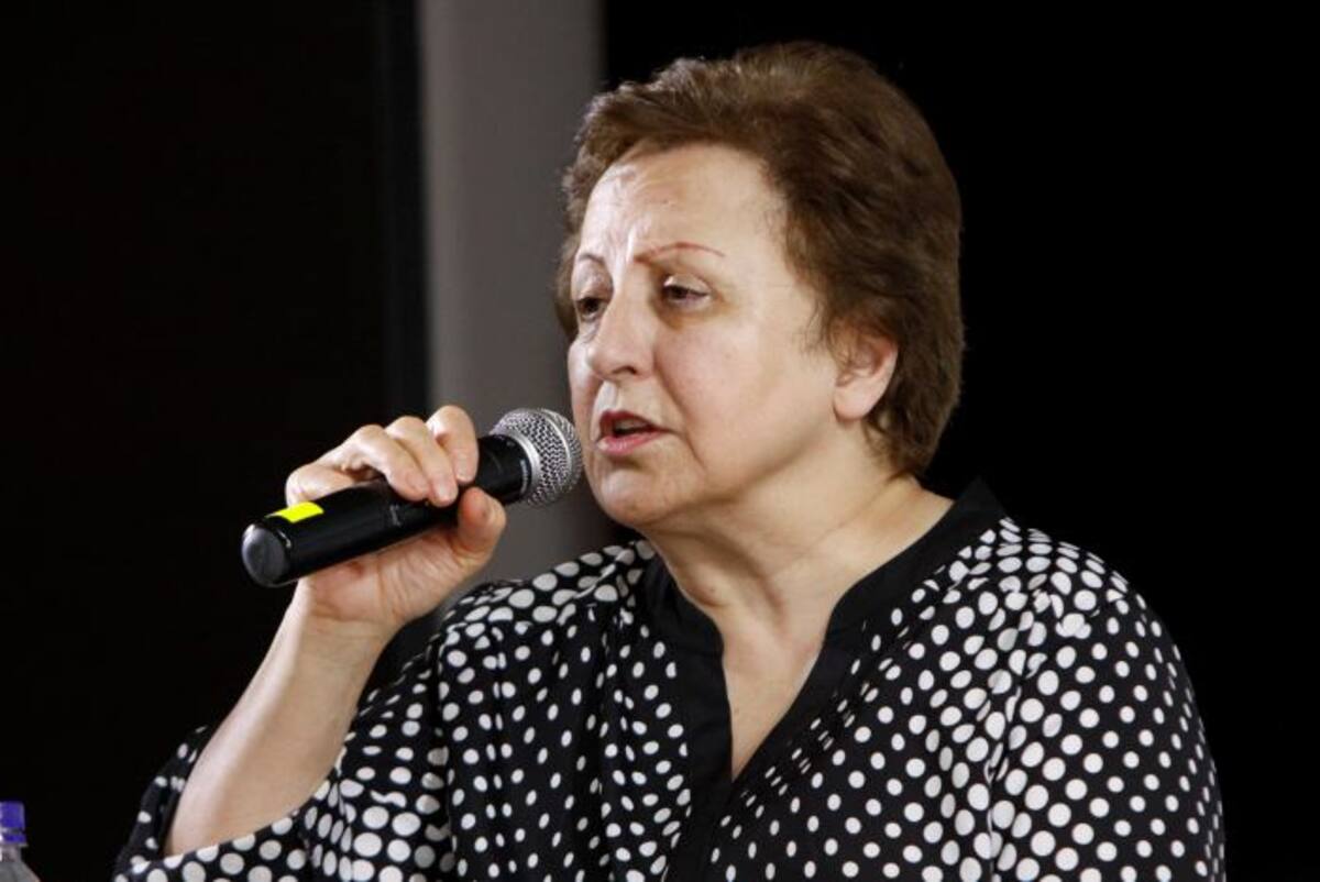Shirin Ebadi recibió el Nobel en 2003, convirtiéndose en la primera iraní en recibir la distinción. LORENA HENRÍQUEZ LABORDE