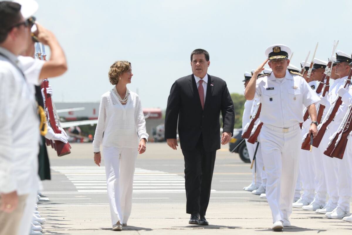 Horacio Cartes, presidente de Paraguay. Oscar Díaz// El Universal