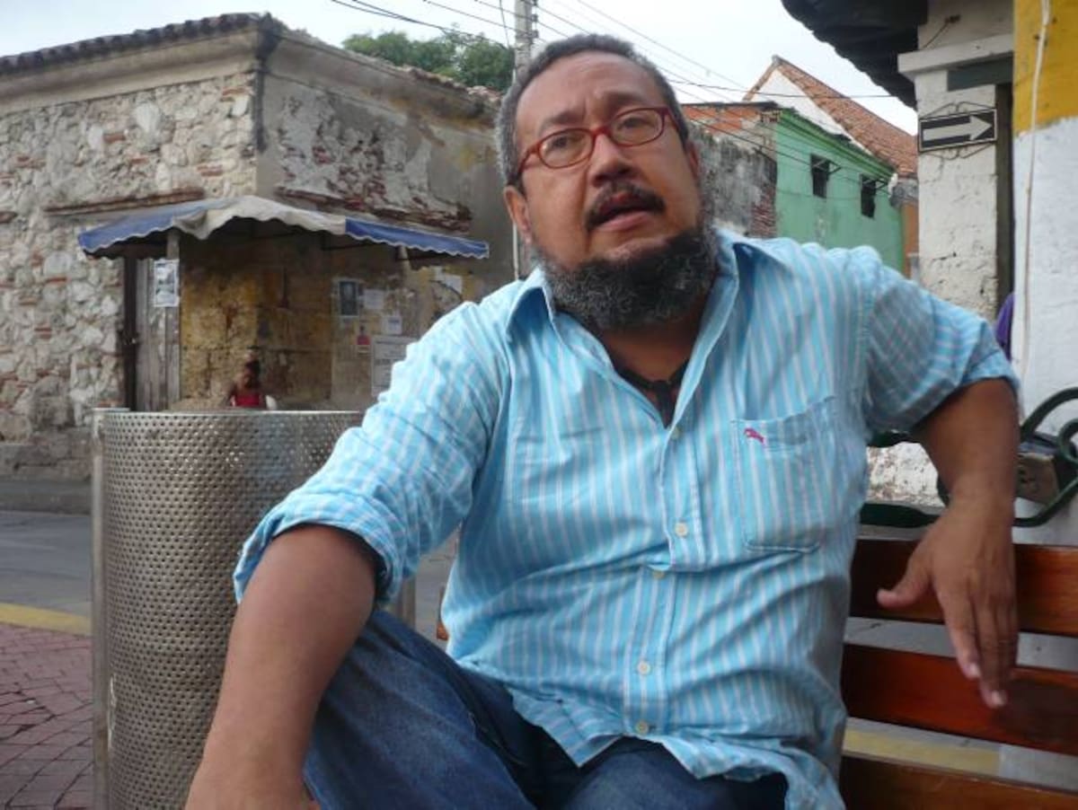 Iván González, dramaturgo cartagenero. FOTO RUBÉN DARÍO ALVAREZ – EL UNIVERSAL