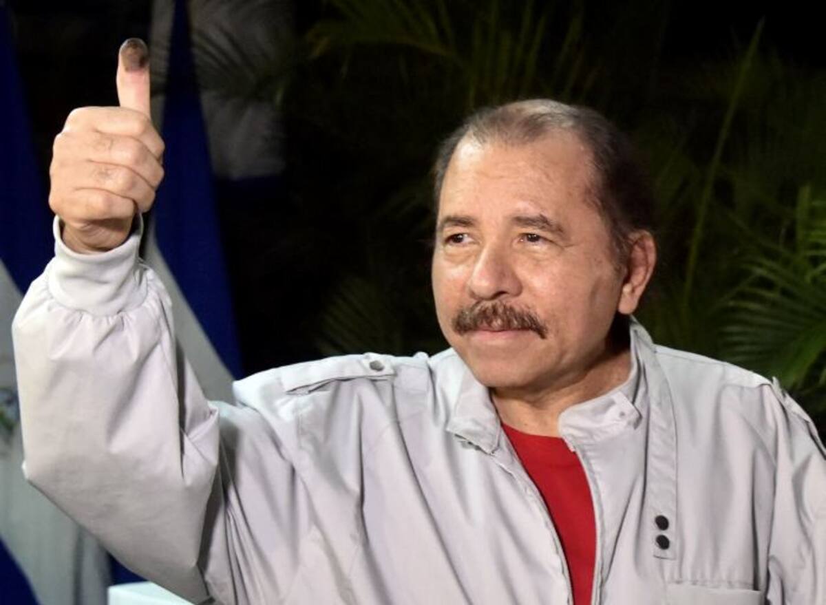 Daniel Ortega, presidente de Nicaragua. AFP RODRIGO ARANGUA