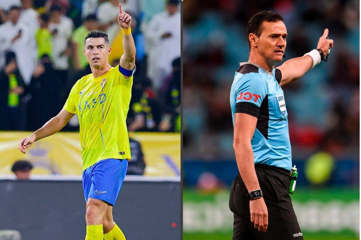 Video: el gesto que le hizo Cristiano Ronaldo a Wilmar Roldán en Arabia