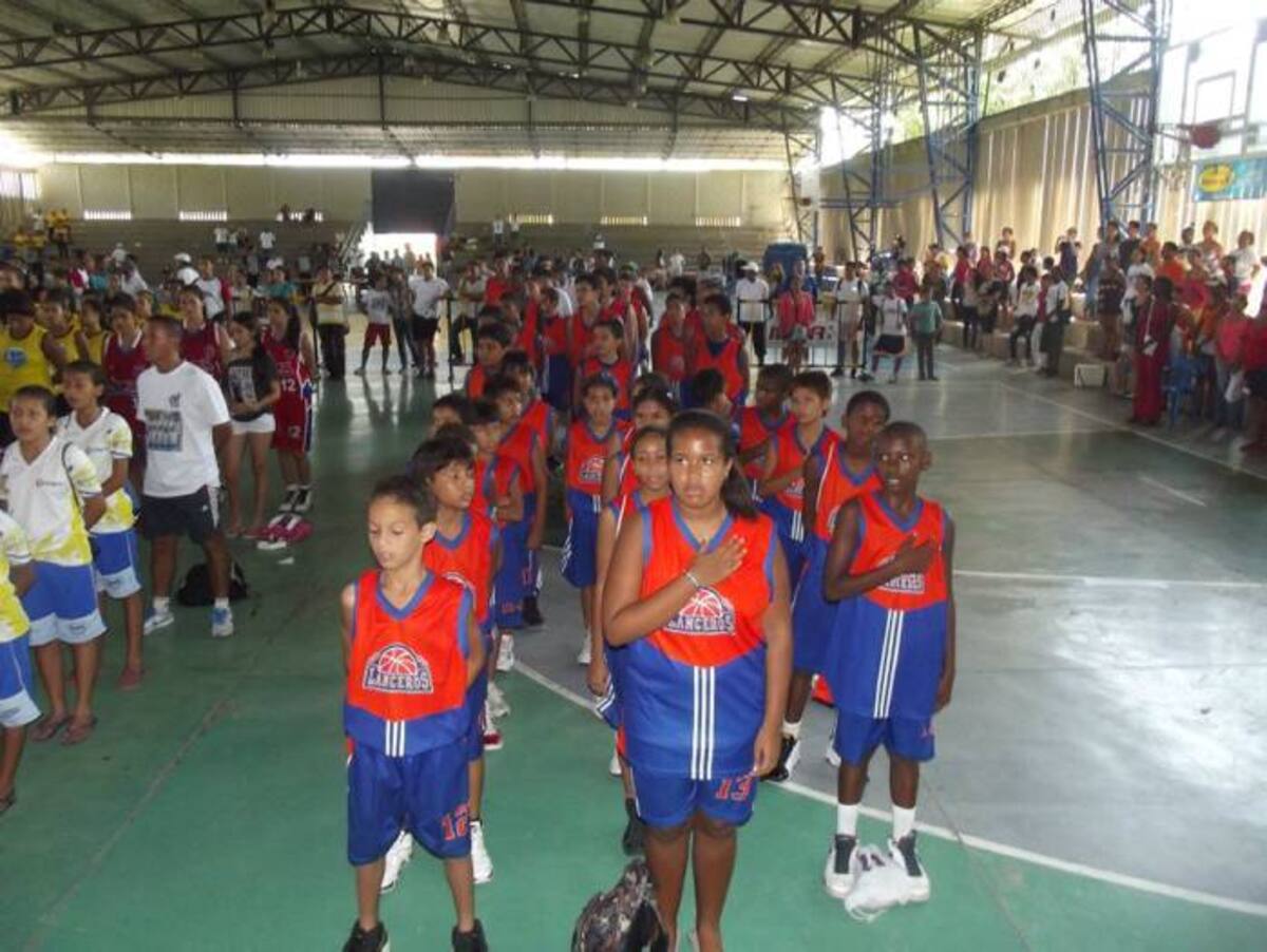 Equipo de Lancereos categoría minibasket Cortesía