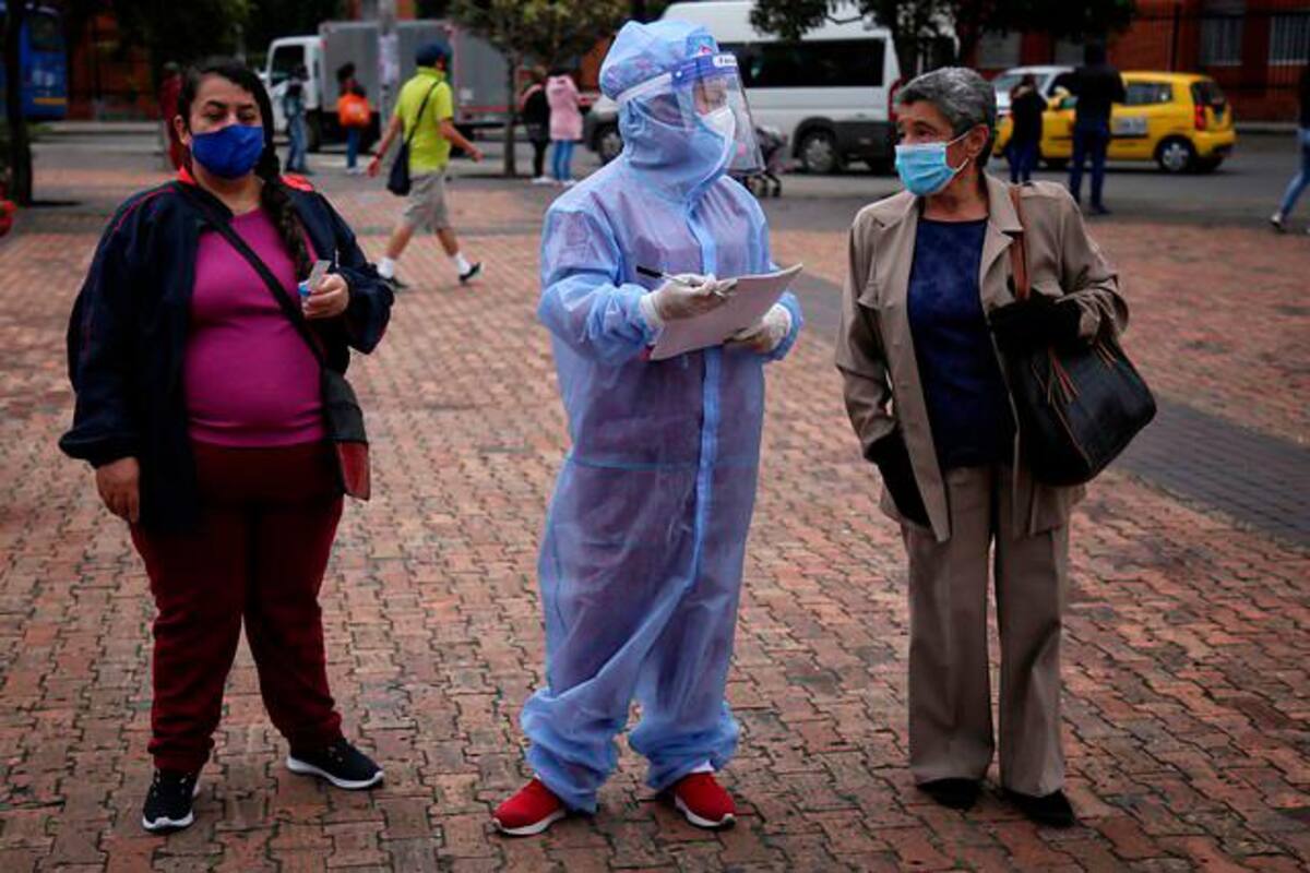 Colombia registró más de 12 mil nuevos casos de COVID-19