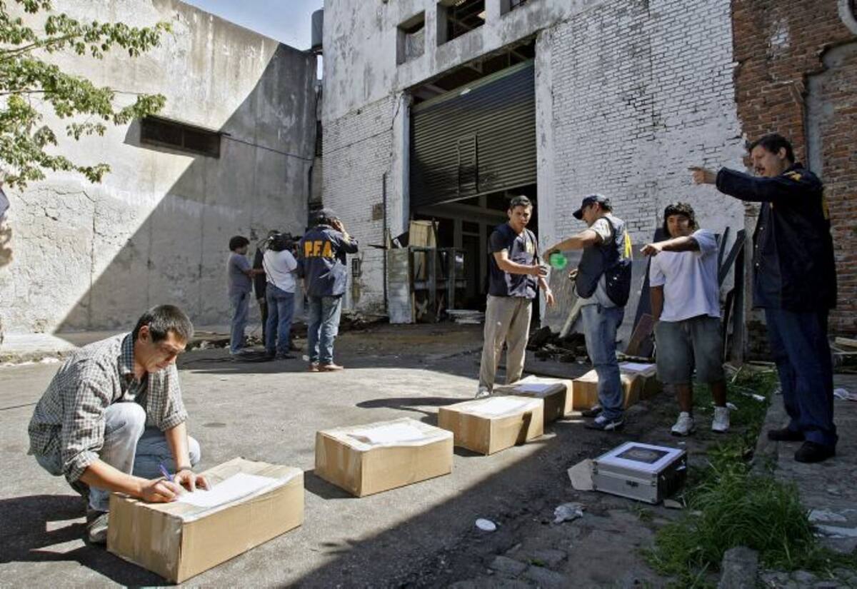 Se estima que había entre 20 y 30 kilos de droga impregnada en el cereal, que están pendientes de ser sometidos a un proceso de disolución. AFP