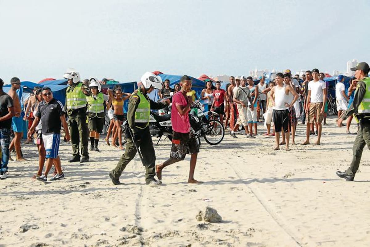 Para las autoridades los jóvenes que chocaron el pasado lunes feriado en playas de Bocagrande no son pandilleros, y hay que trabajar con ellos para apartarlos de ese rol que quieren asumir.