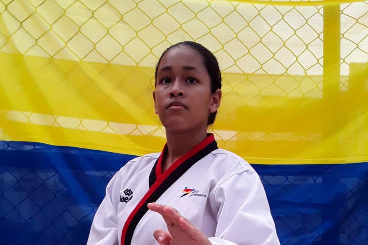 Melissa Torres pule su técnica y se destaca en el taekwondo de Bolivar