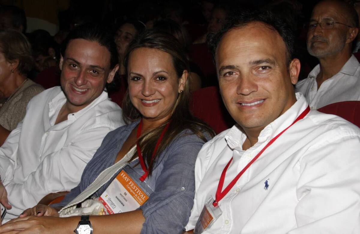 Alejandro Bernal, Adriana Bernal y Carlos Andrade.