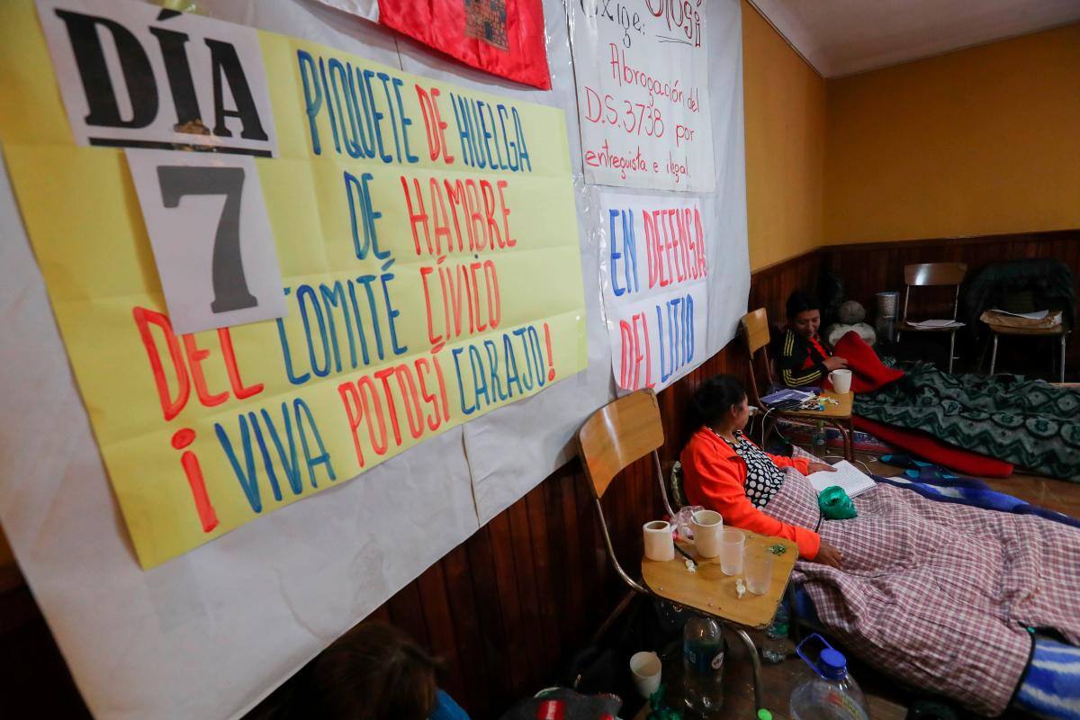 Miles de bolivianos claman contra Evo Morales a pocos días de las elecciones