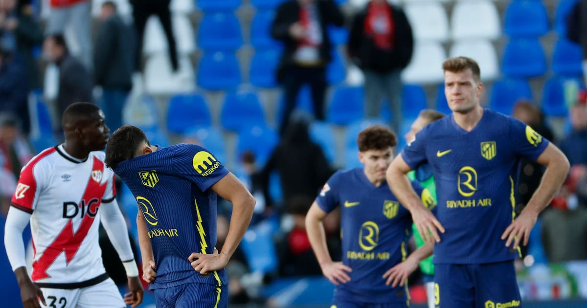 Atletico Madrid was thrashed by Rayo Vallecano after a victory against Barcelona
