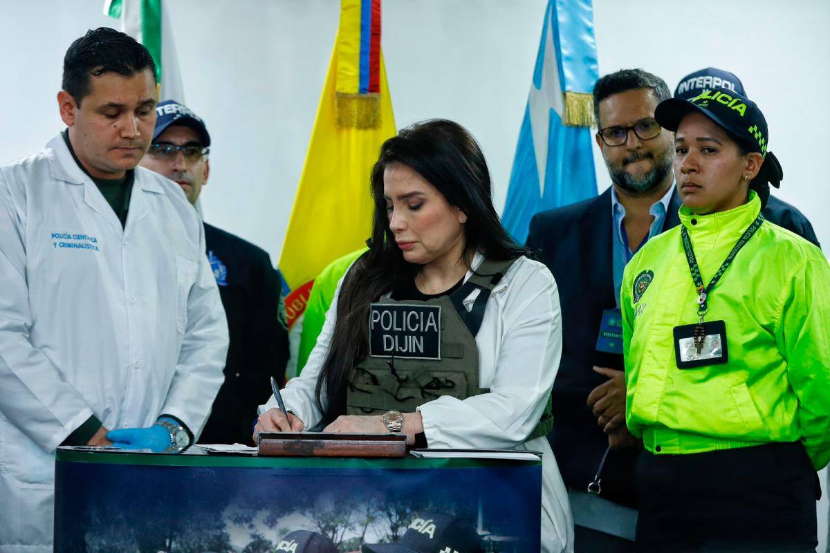 La exsenadora colombiana Aida Merlano.//Foto: Mauricio Dueñas Castañeda - Efe.
