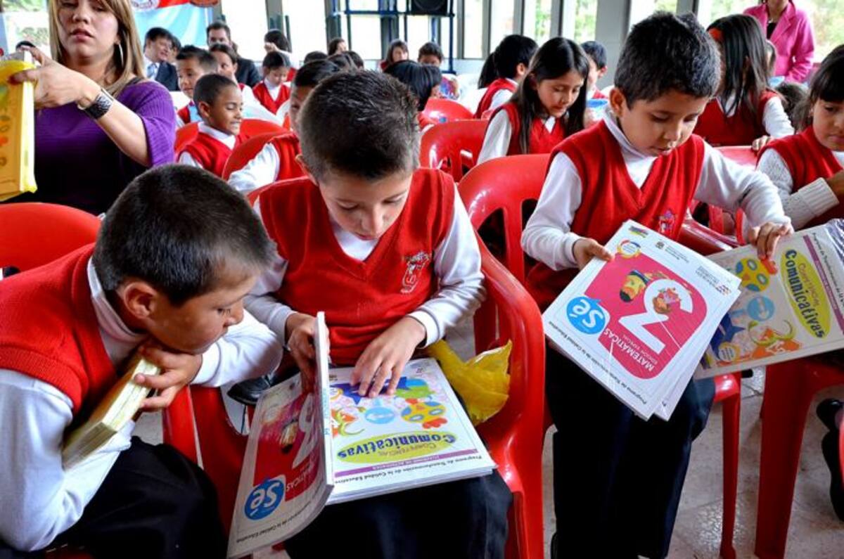 EL programa Todos a Aprender del Ministerio Nacional busca mejorar la calidad de la educación en las escuelas de Colombia llegando a las regiones más apartadas. Cortesía