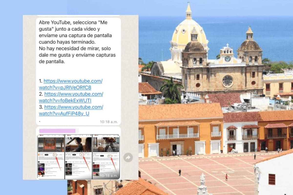 “Me dijeron que me pagaban por ver videos”: nueva estafa en Cartagena