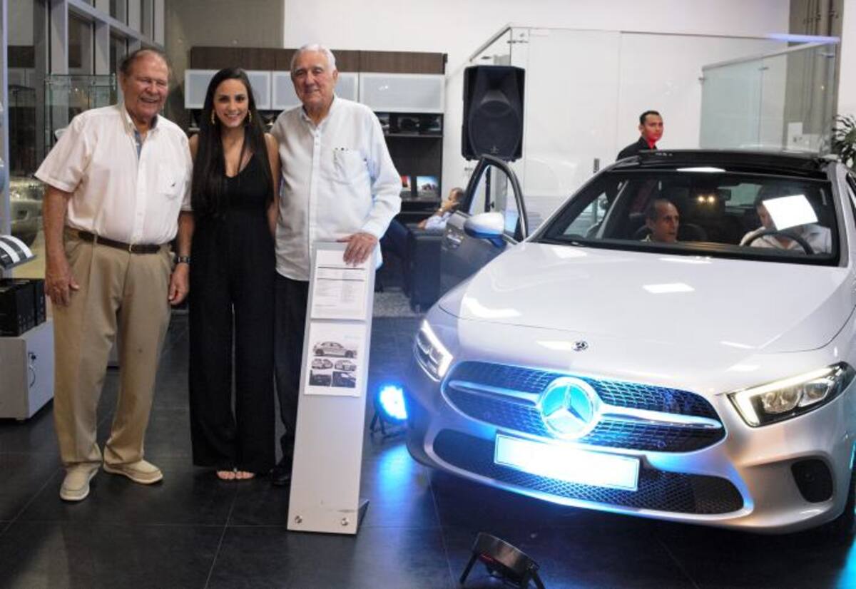 Raymundo Gedeón, Carolina Yidios y Roberto Gedeón. Kailline Giraldo - El Universal.