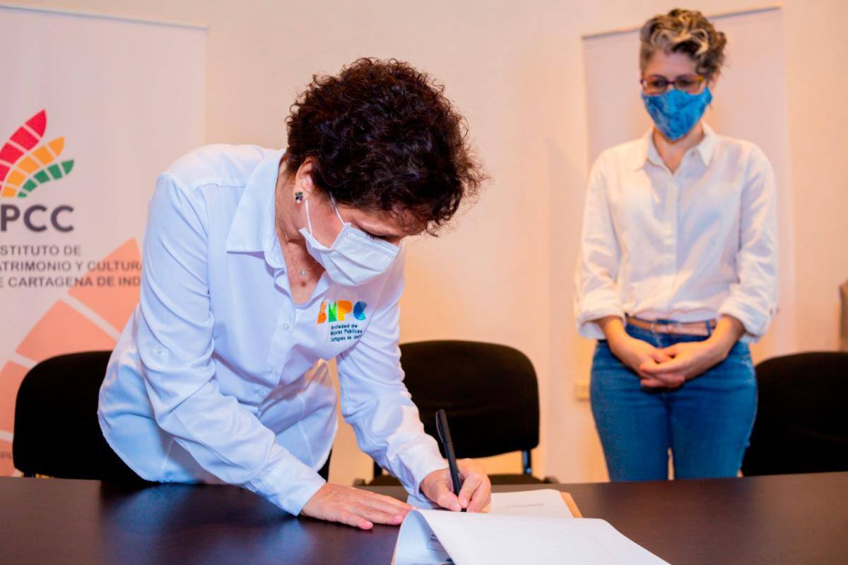 El convenio que busca fortalecer el cuidado del patrimonio de Cartagena
